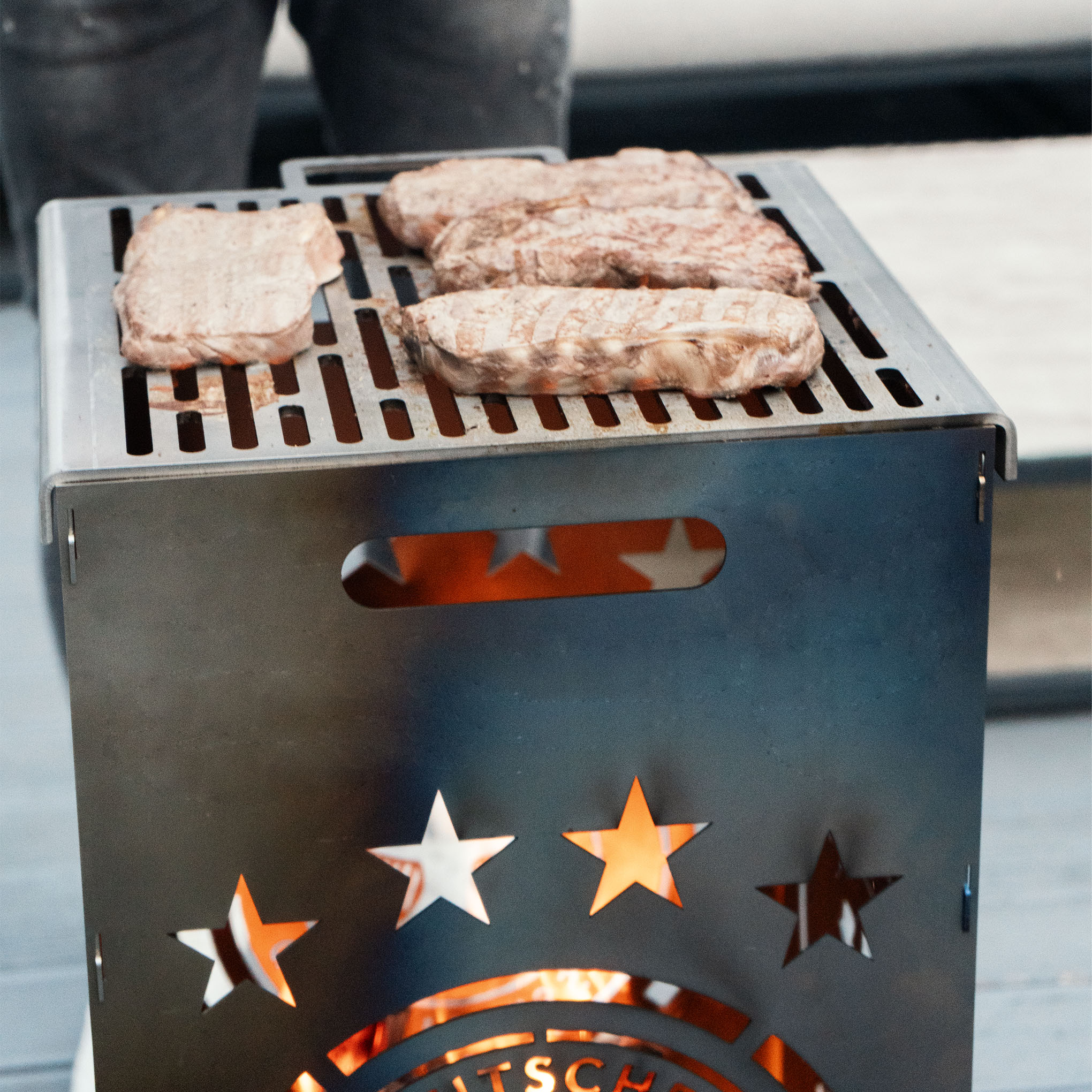 78cm Feuertonne "DFB Männer-Nationalmanschaft" - Feuertonnen Bertling®