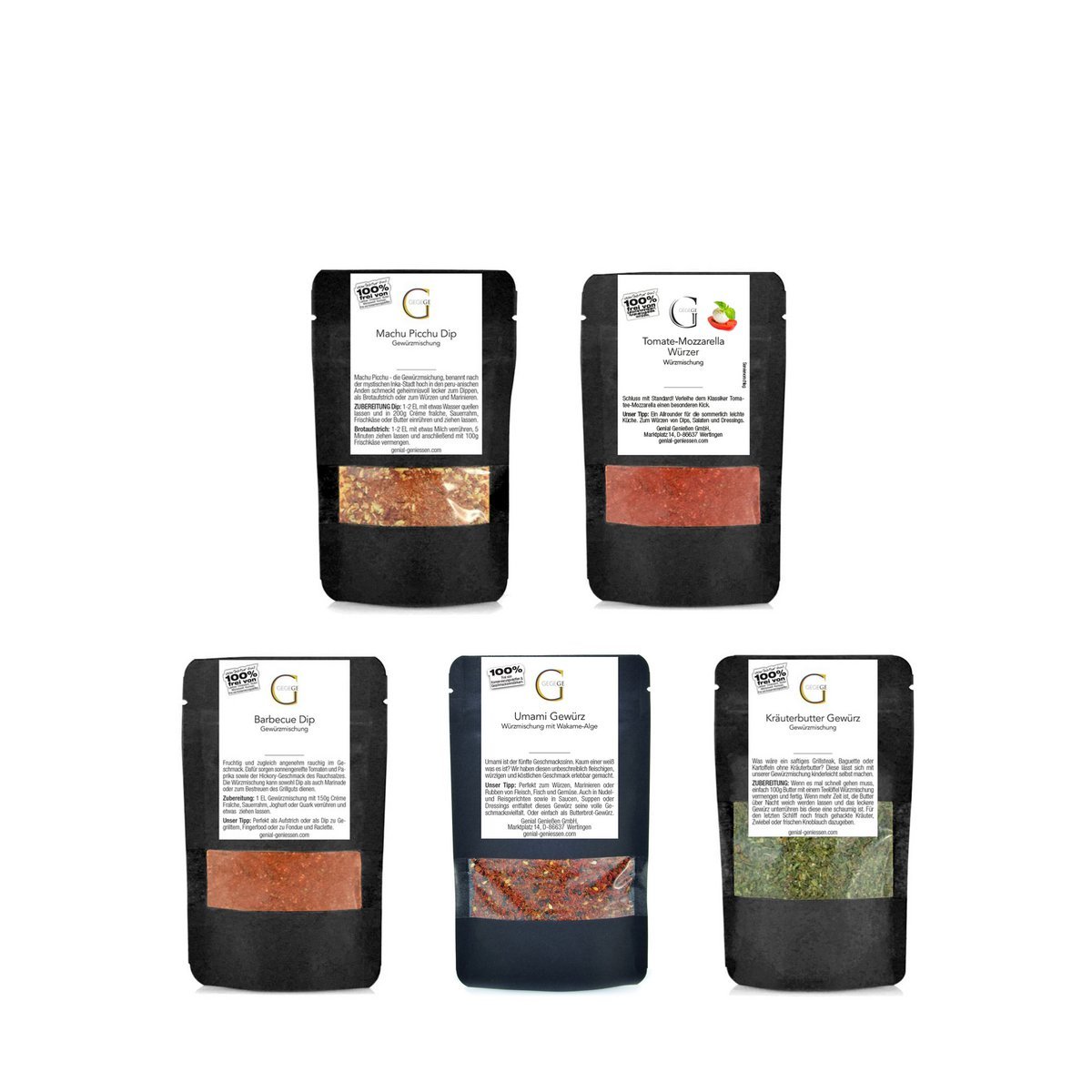 Grill-Gewürzbox - Geschenkset - Feuertonnen Bertling®