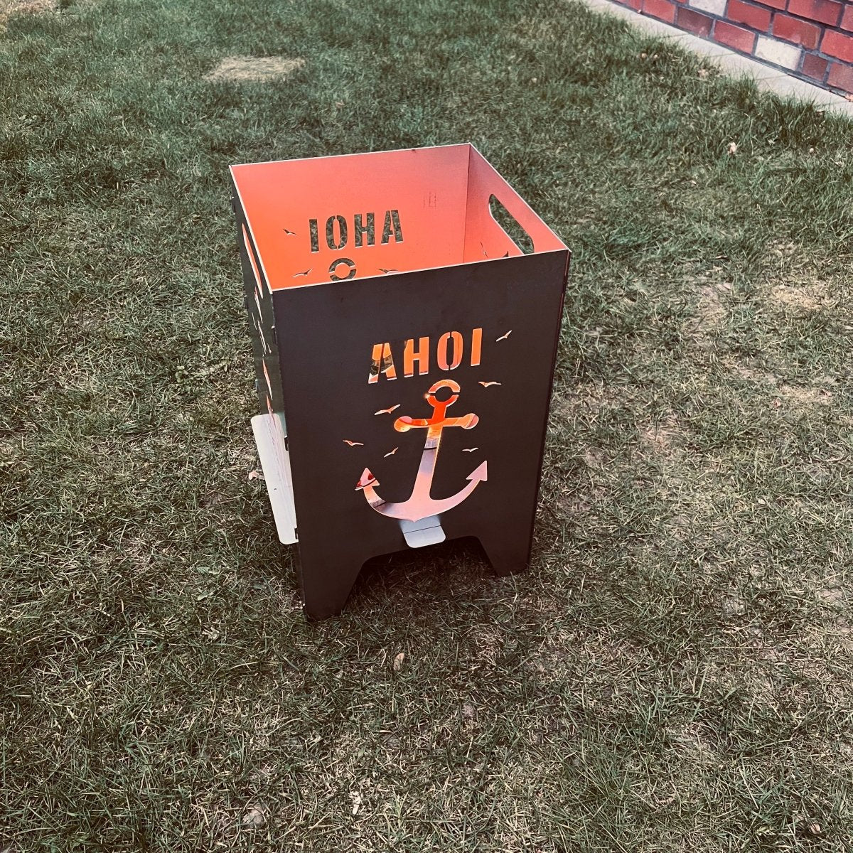 50cm Feuertonne "AHOI" - Feuertonnen Bertling®