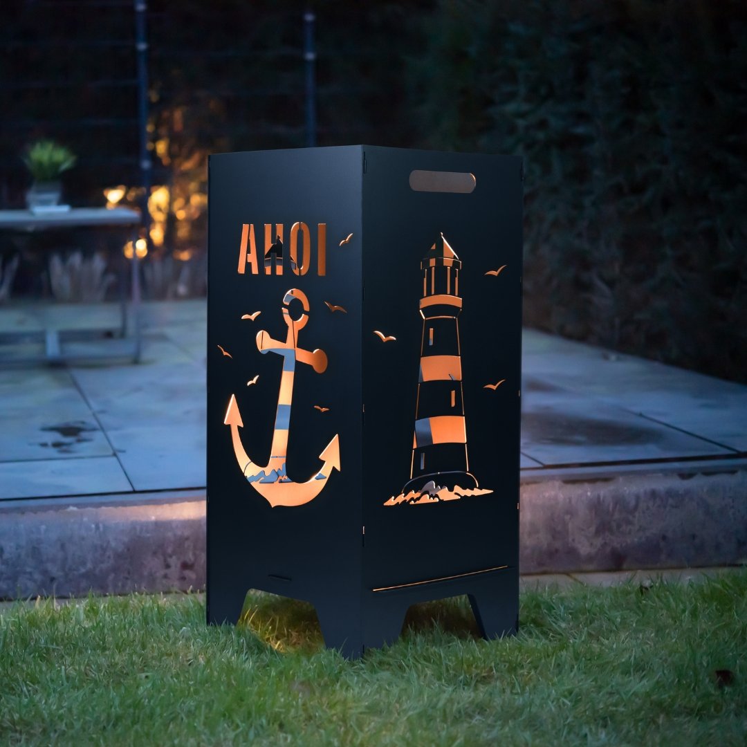 50cm Feuertonne "AHOI" - Feuertonnen Bertling®