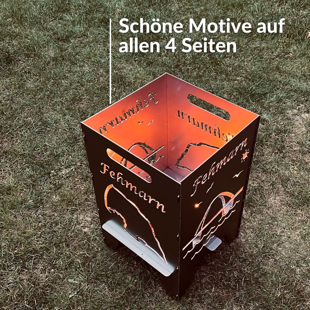 50cm Feuertonne "Fehmarn" - Feuertonnen Bertling®