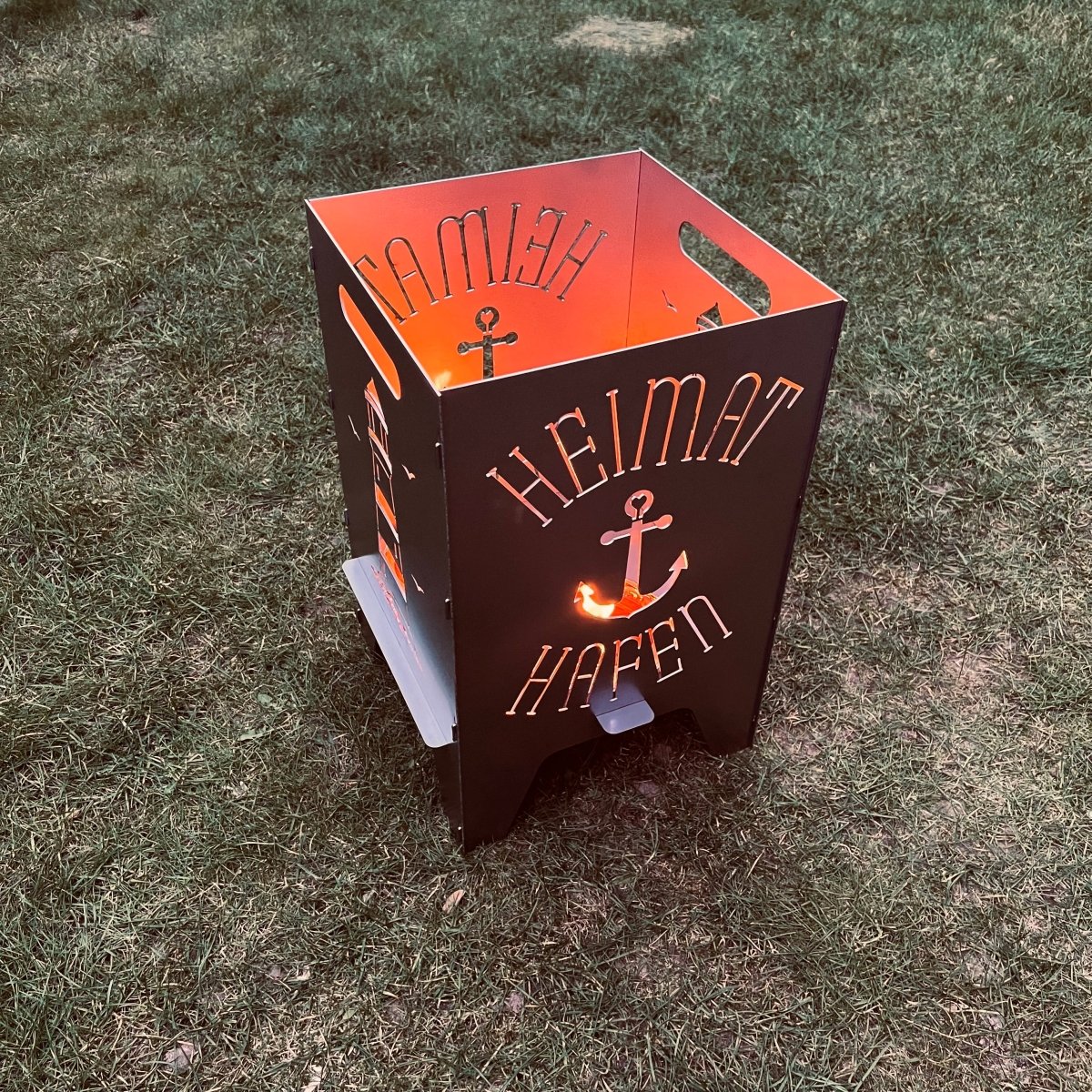 50cm Feuertonne "Heimathafen" - Feuertonnen Bertling®