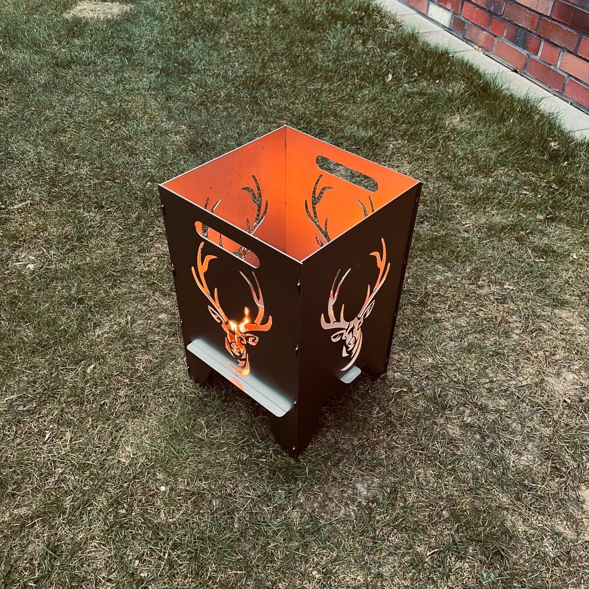 50cm Feuertonne "Hirsch" - Feuertonnen Bertling®