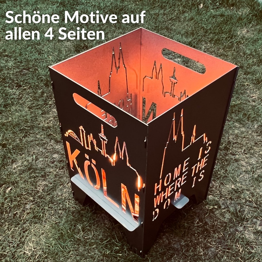 50cm Feuertonne "Köln" - Feuertonnen Bertling®
