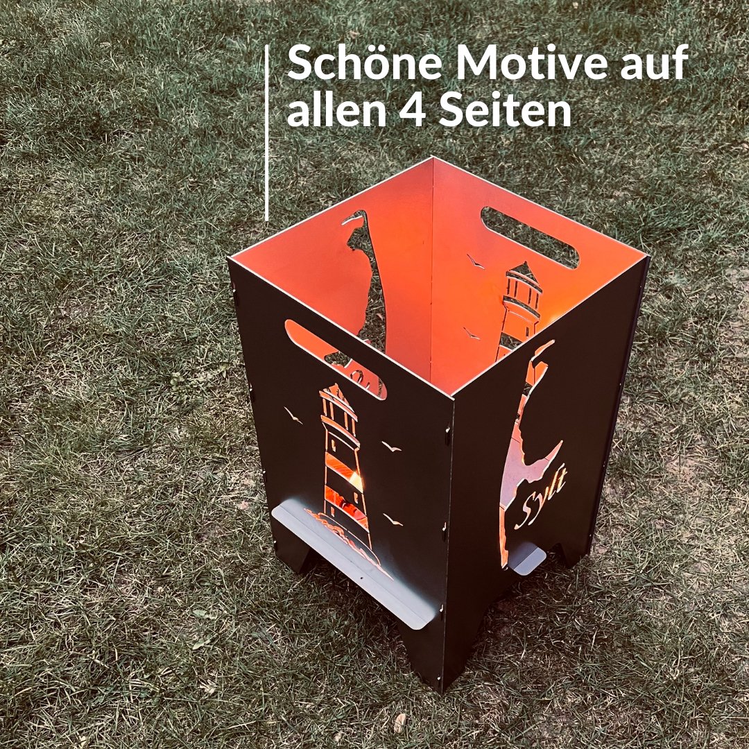 50cm Feuertonne "Sylt" - Feuertonnen Bertling®