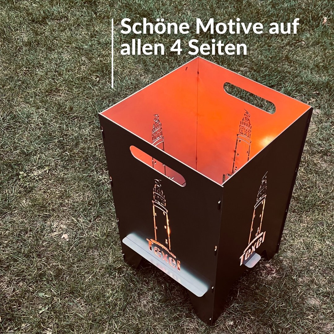 50cm Feuertonne "Texel" - Feuertonnen Bertling®