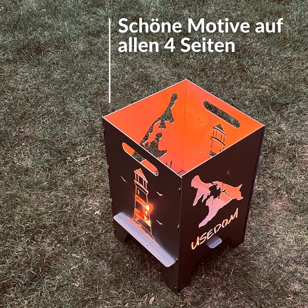 50cm Feuertonne "Usedom" - Feuertonnen Bertling®
