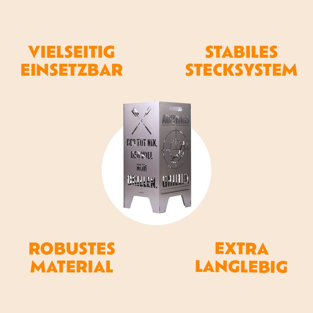 78cm Feuertonne "Auftragsgriller" - Feuertonnen Bertling®