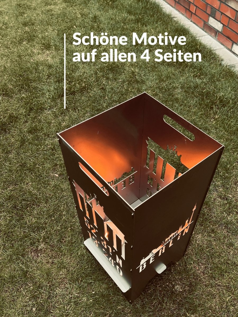 78cm Feuertonne "Berlin" - Feuertonnen Bertling®