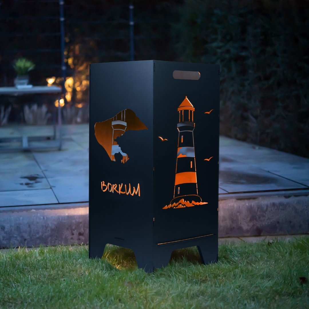 78cm Feuertonne "Borkum" - Feuertonnen Bertling®