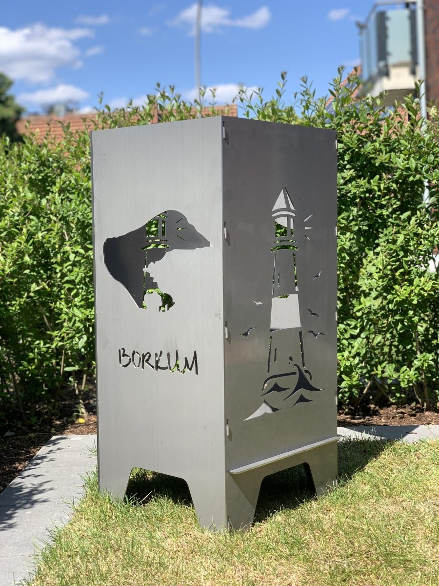 78cm Feuertonne "Borkum" - Feuertonnen Bertling