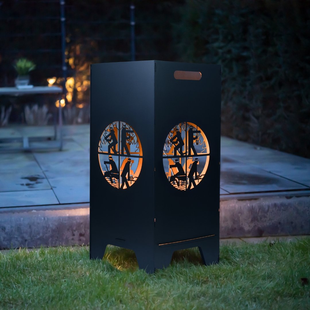 78cm Feuertonne "Feuerwehr" - Feuertonnen Bertling®