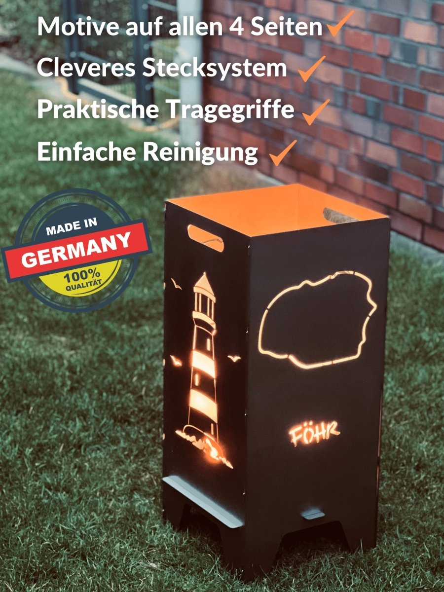 78cm Feuertonne "Föhr" - Feuertonnen Bertling®