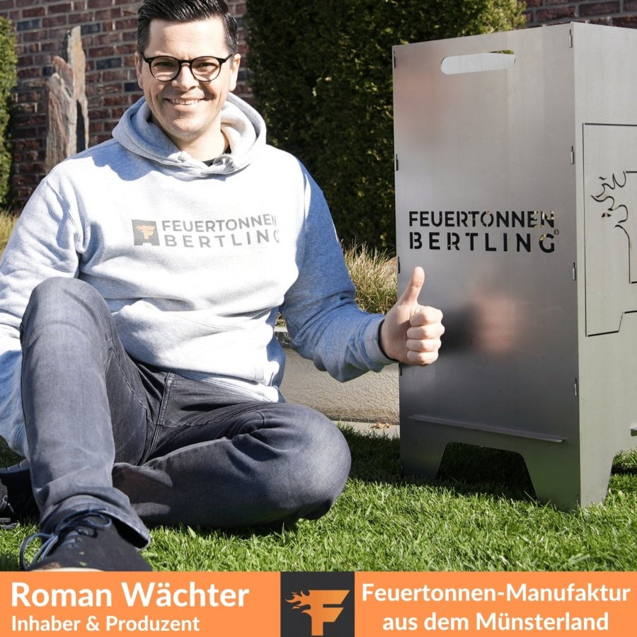 78cm Feuertonne "Hirsch" - Feuertonnen Bertling®