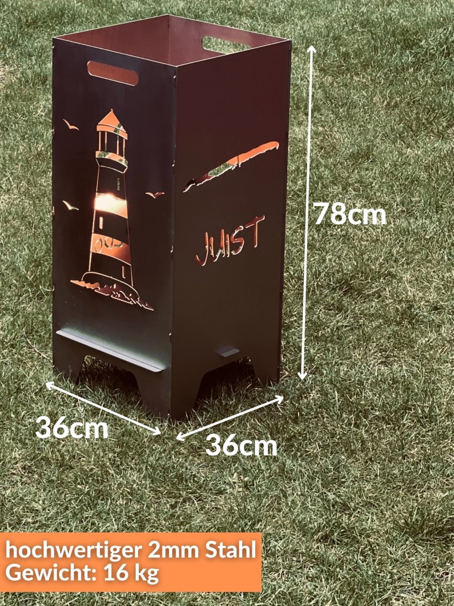 78cm Feuertonne "Juist" - Feuertonnen Bertling®