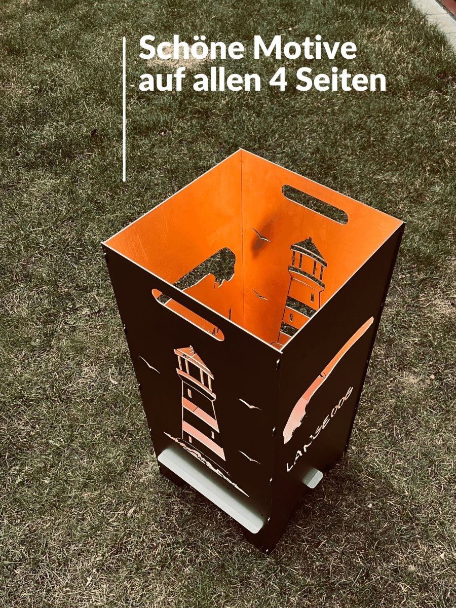78cm Feuertonne "Langeoog" - Feuertonnen Bertling®