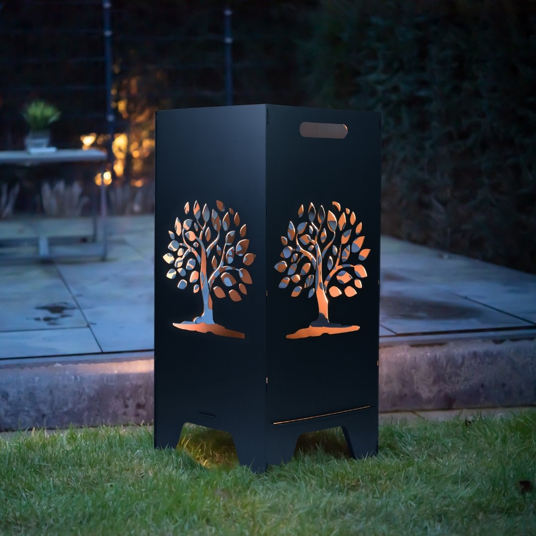 78cm Feuertonne "Lebensbaum" - Feuertonnen Bertling®