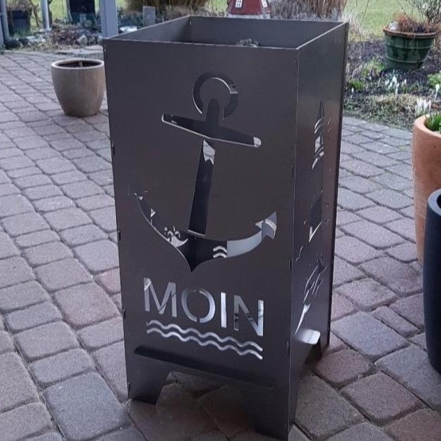 78cm Feuertonne "Moin" - Feuertonnen Bertling