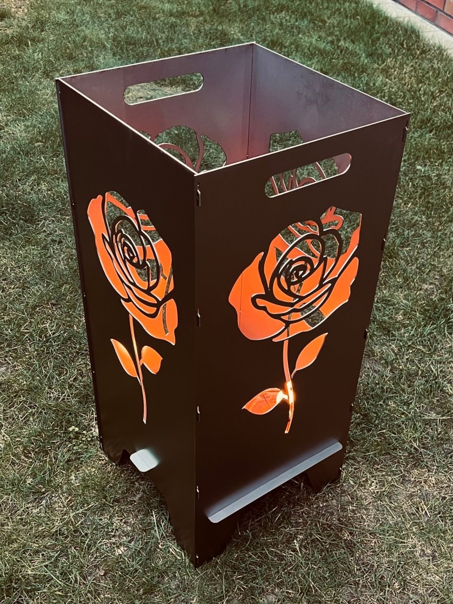 78cm Feuertonne "Rose" - Feuertonnen Bertling®