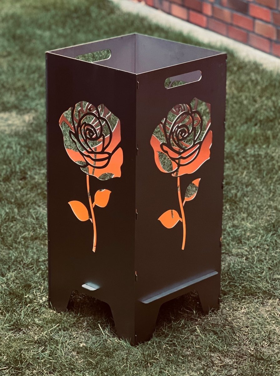 78cm Feuertonne "Rose" - Feuertonnen Bertling®