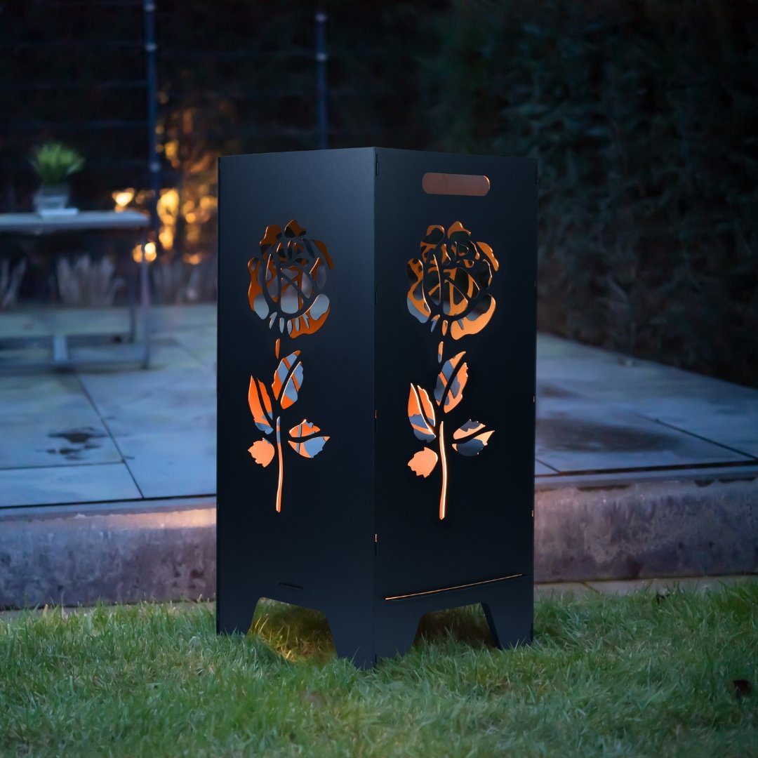 78cm Feuertonne "Rose" - Feuertonnen Bertling®
