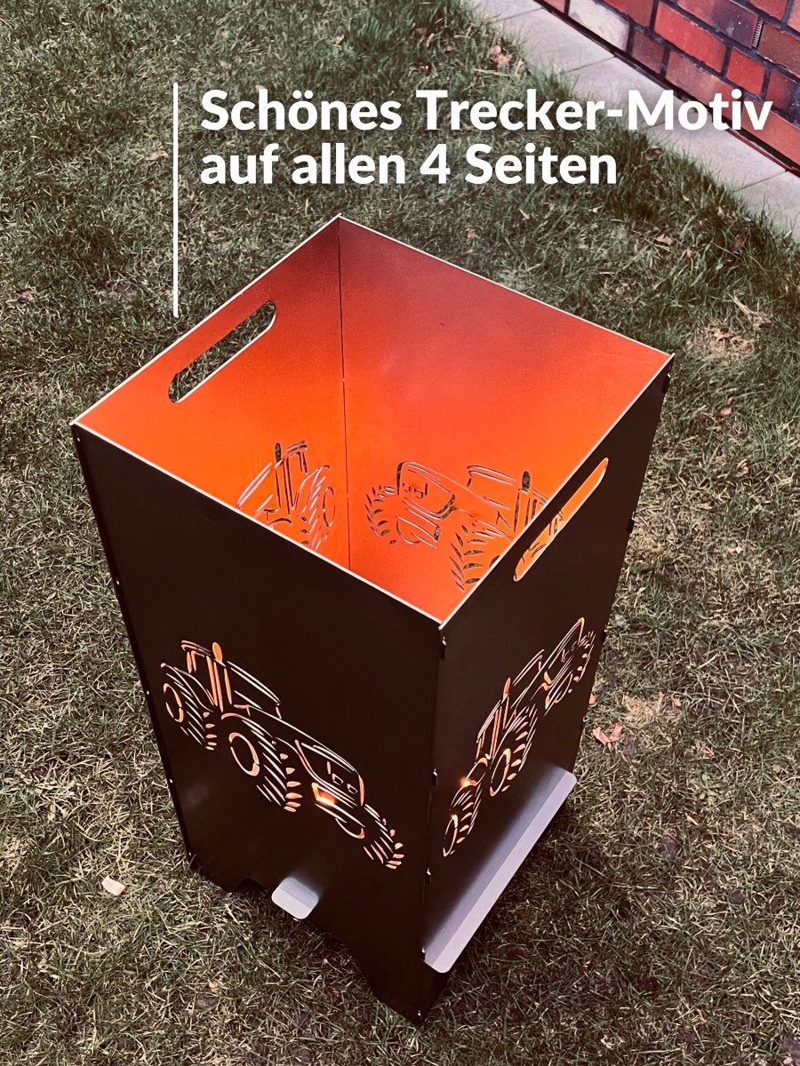78cm Feuertonne "Trecker" - Feuertonnen Bertling®