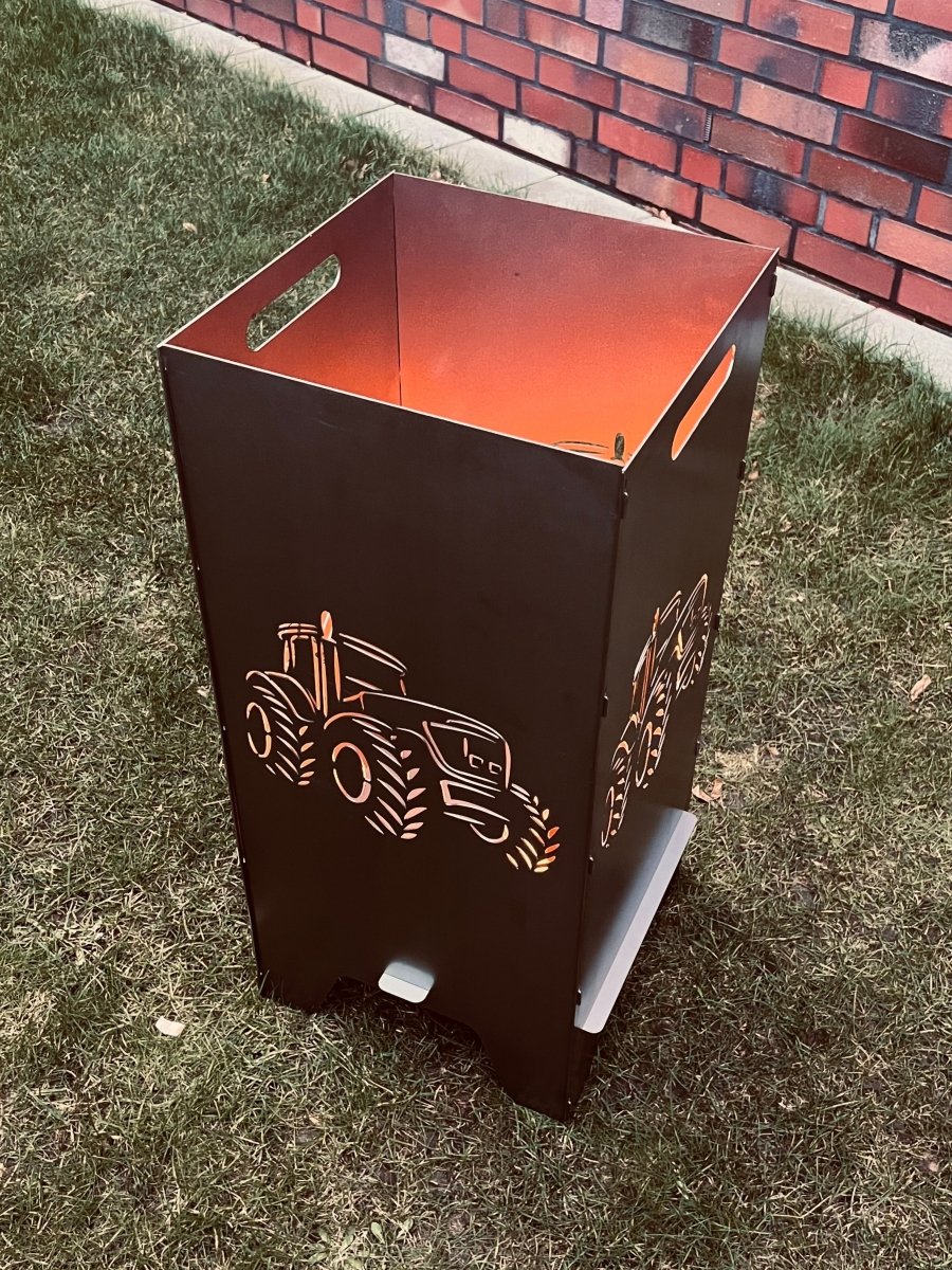 78cm Feuertonne "Trecker" - Feuertonnen Bertling®