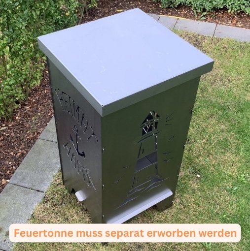 Deckel für 78cm Feuertonne - Feuertonnen Bertling®