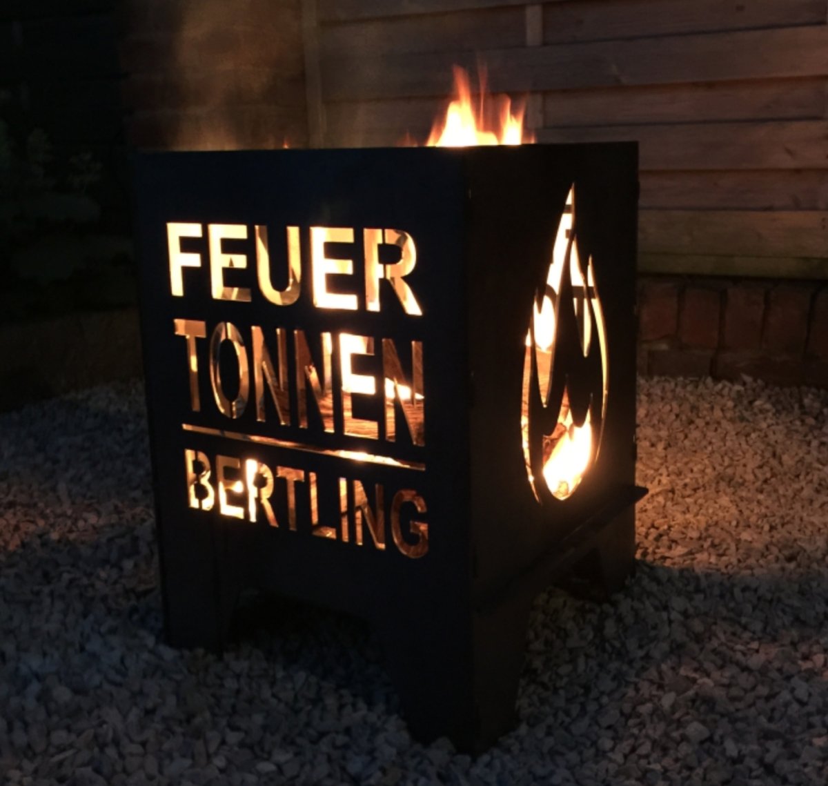 Feuertonne mit Wunschmotiv - Feuertonnen Bertling®