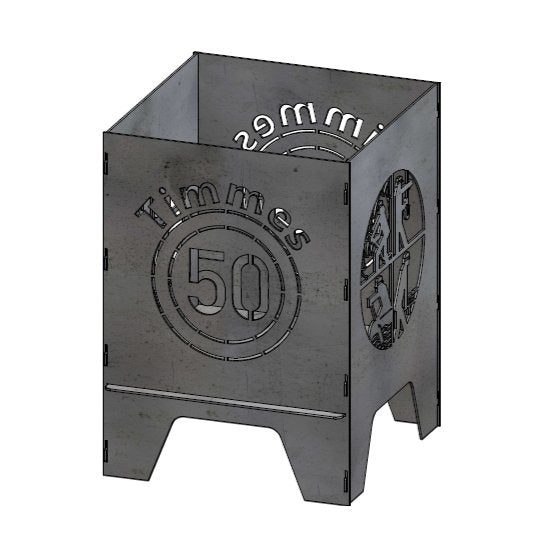 Feuertonne mit Wunschmotiv - Feuertonnen Bertling®