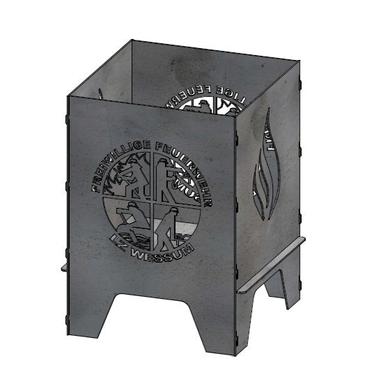 Feuertonne mit Wunschmotiv - Feuertonnen Bertling®