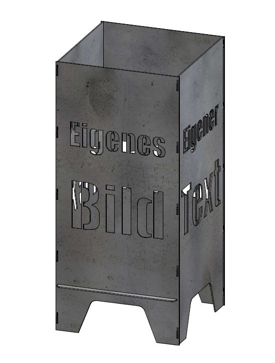 Feuertonne mit Wunschmotiv - Feuertonnen Bertling®