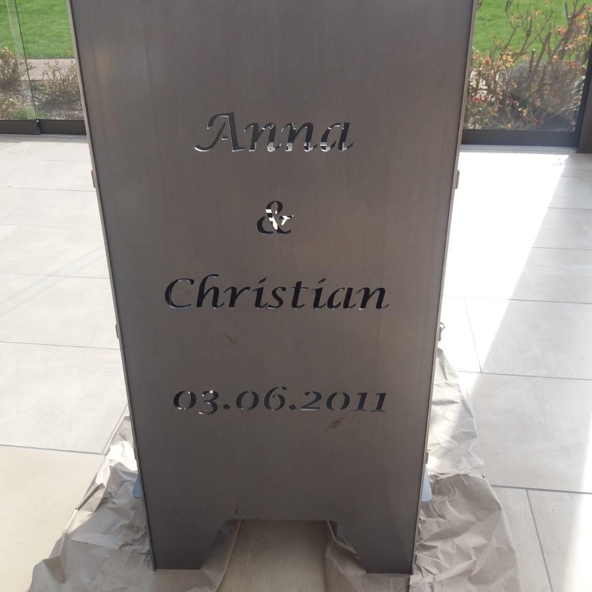 Feuertonne mit Wunschmotiv - Feuertonnen Bertling®