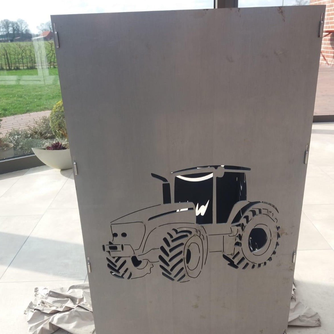 Feuertonne mit Wunschmotiv - Feuertonnen Bertling®