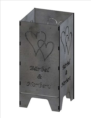 Feuertonne mit Wunschmotiv - Feuertonnen Bertling®