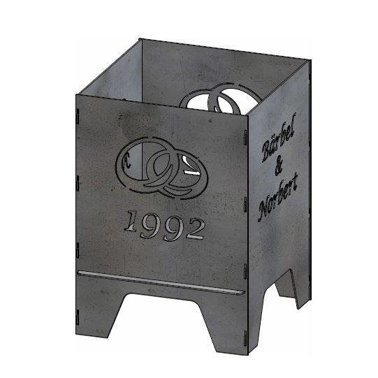 Feuertonne mit Wunschmotiv - Feuertonnen Bertling®