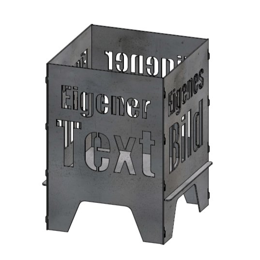 Feuertonne mit Wunschmotiv - Feuertonnen Bertling®