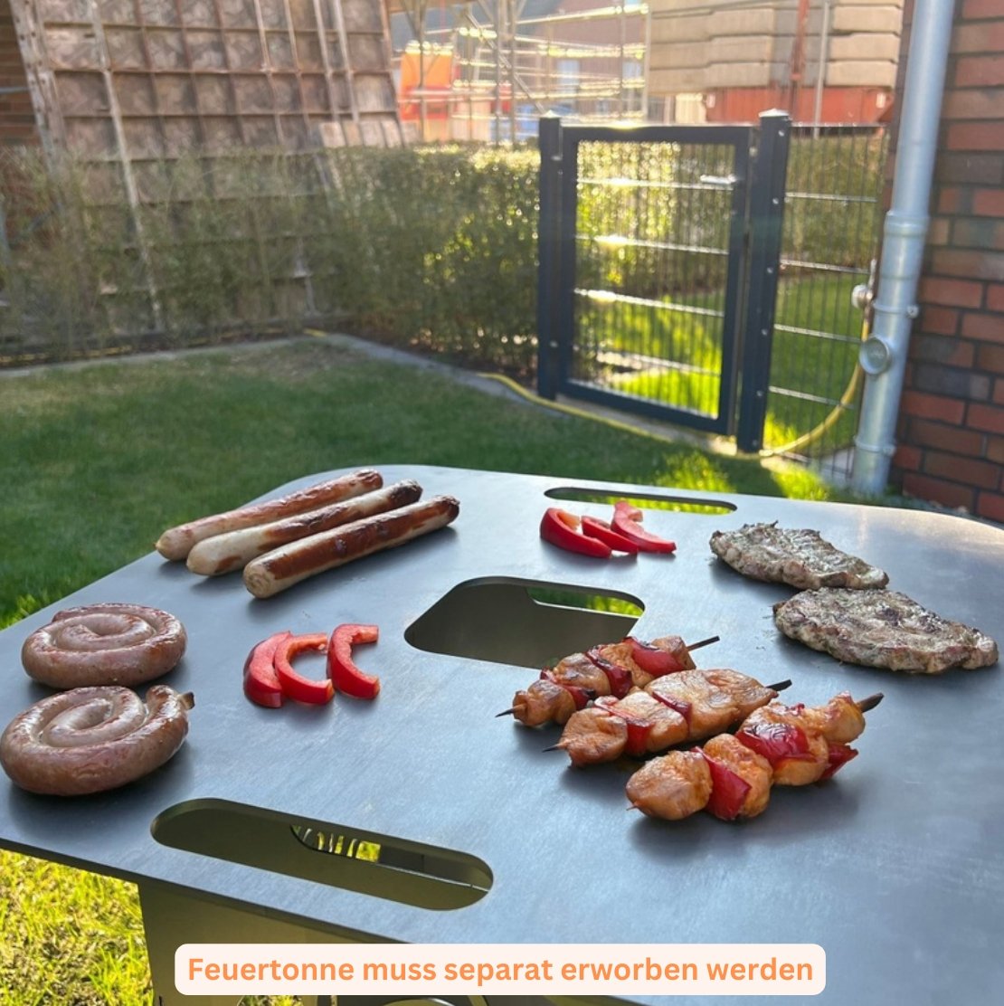 Grillplatte für 78cm Feuertonne - Feuertonnen Bertling®