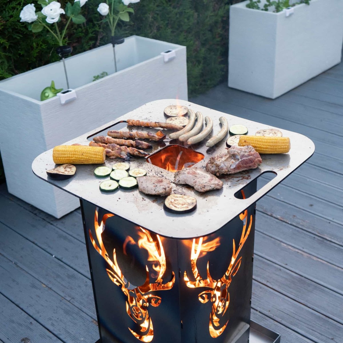 Grillplatte für 78cm Feuertonne - Feuertonnen Bertling®