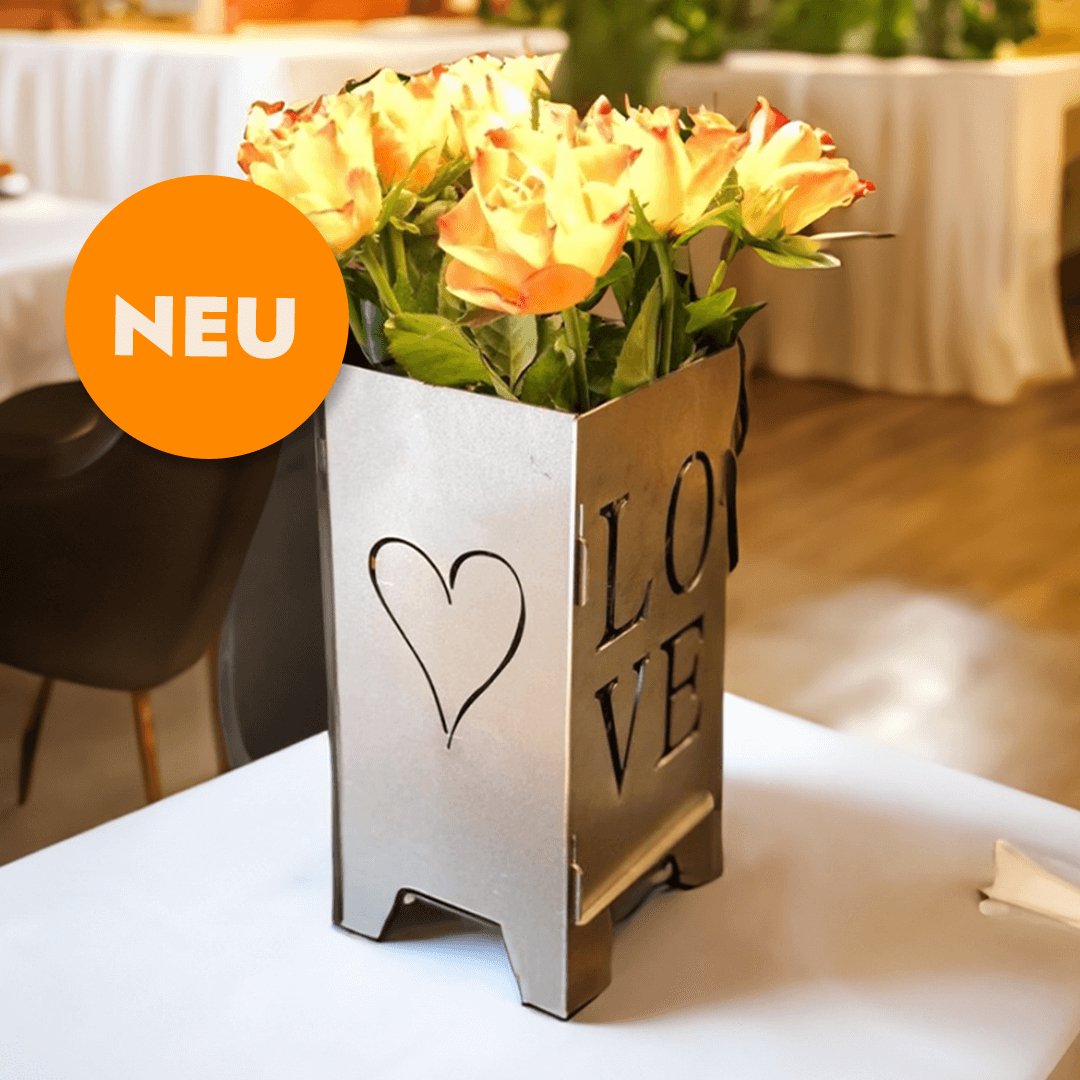 Mini Feuertonne "LOVE" - Feuertonnen Bertling®