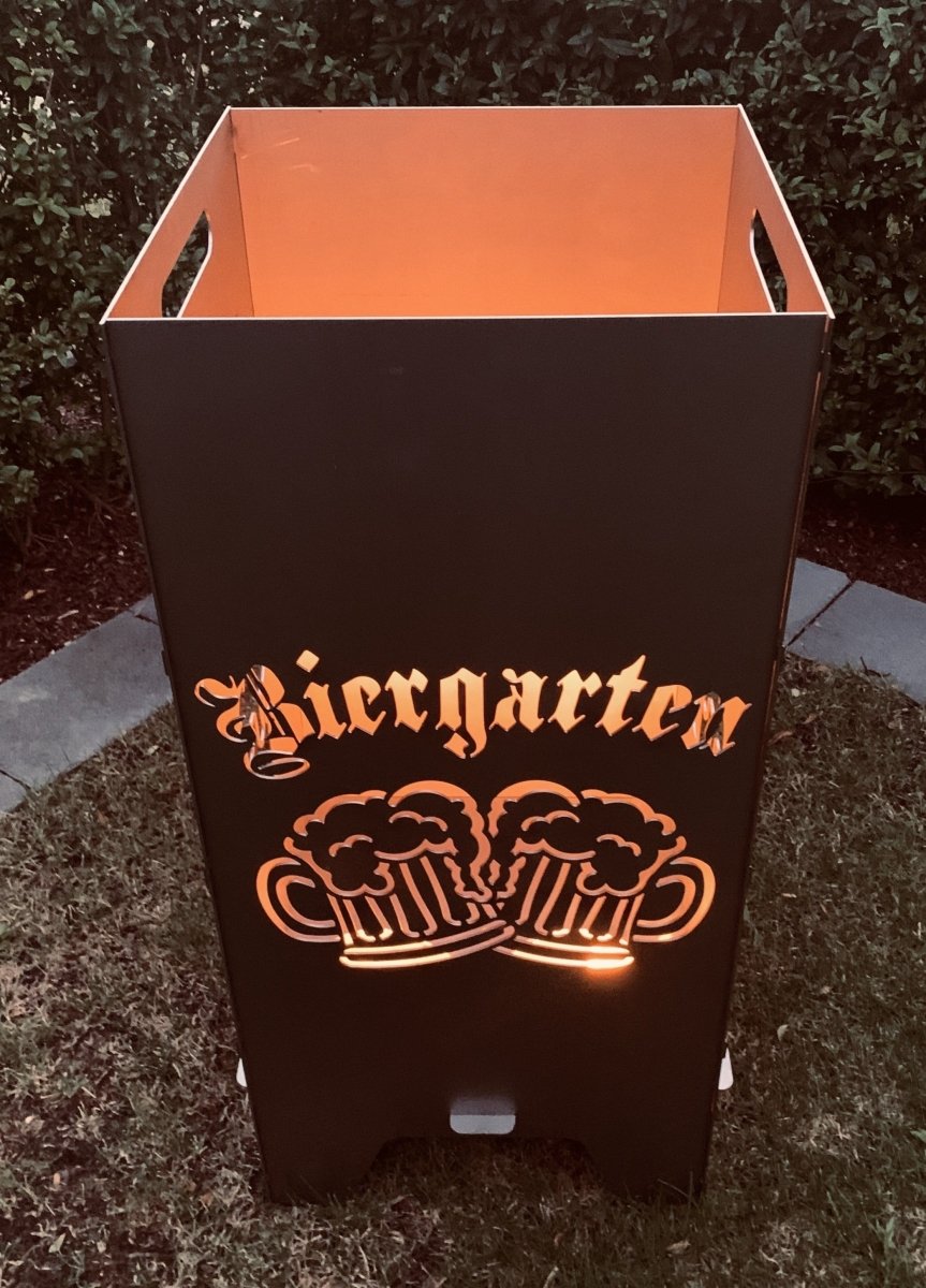 NEU: 78cm Feuertonne "Biergarten" - Feuertonnen Bertling