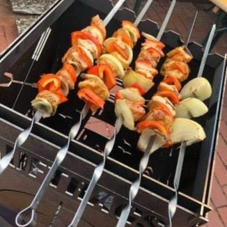 Schaschlik-Set für 50cm - Feuertonnen Bertling®