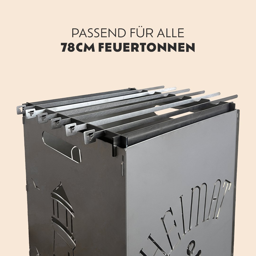 Schaschlik-Set für 78cm - Feuertonnen Bertling®