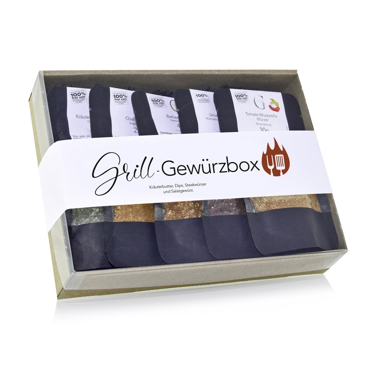 Grill-Gewürzbox - Geschenkset - Feuertonnen Bertling®
