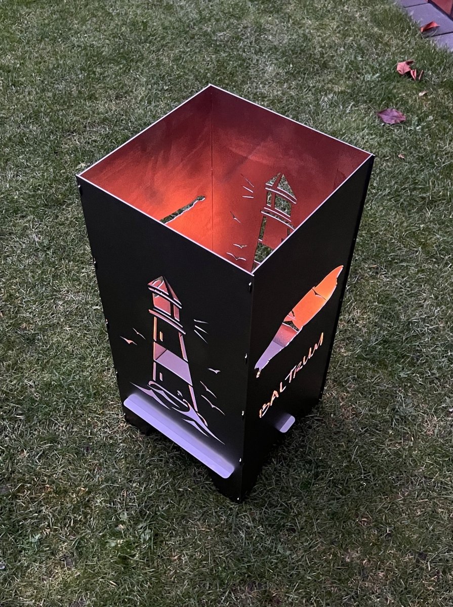 78cm Feuertonne "Baltrum" - Feuertonnen Bertling