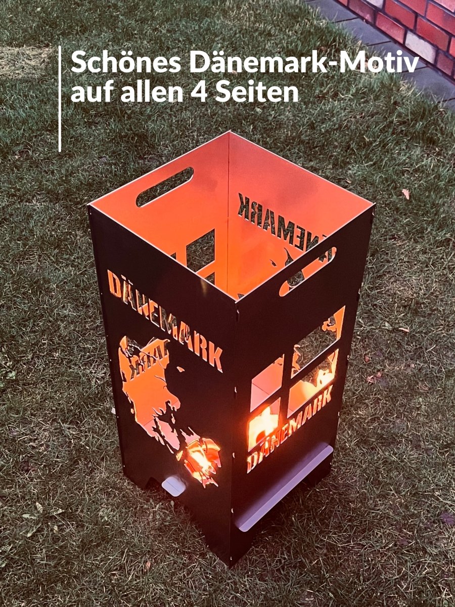 78cm Feuertonne "Dänemark" - Feuertonnen Bertling®