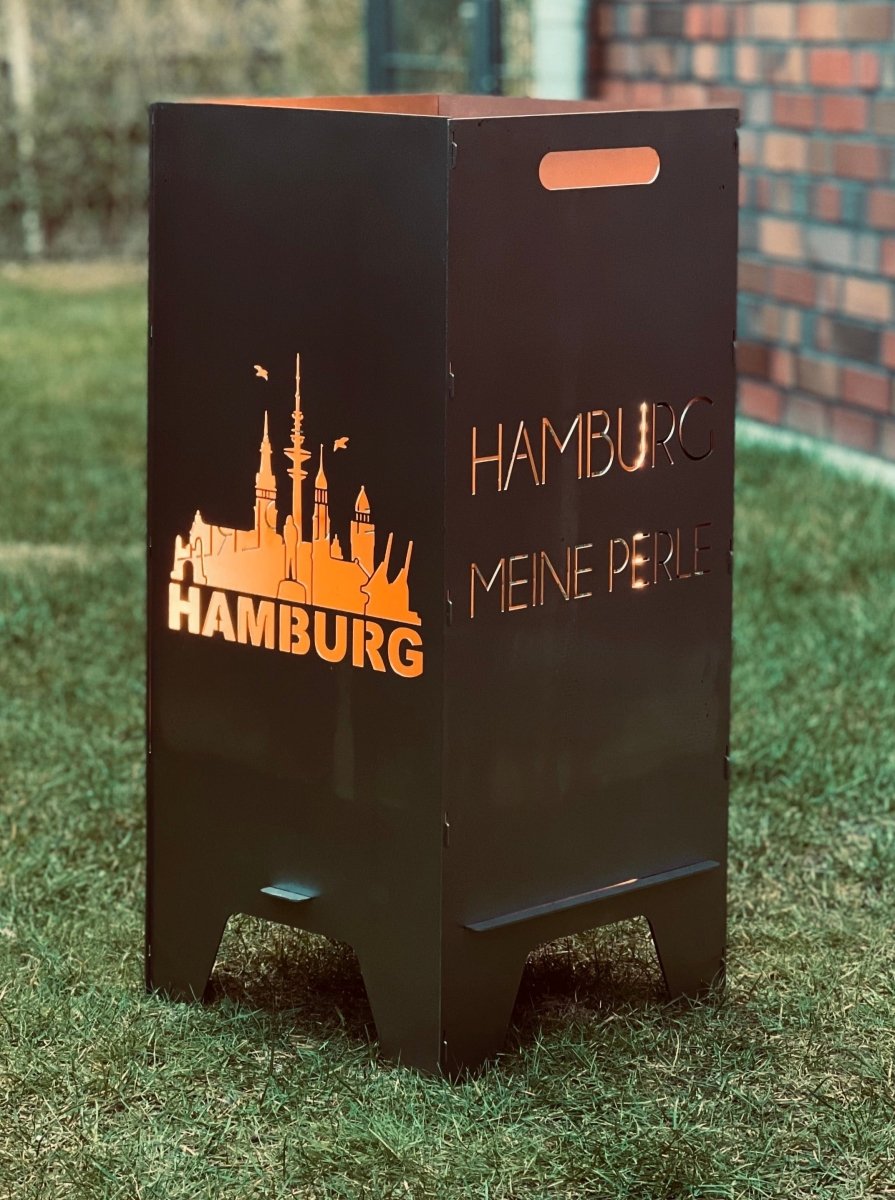 78cm Feuertonne "Hamburg" - Feuertonnen Bertling®