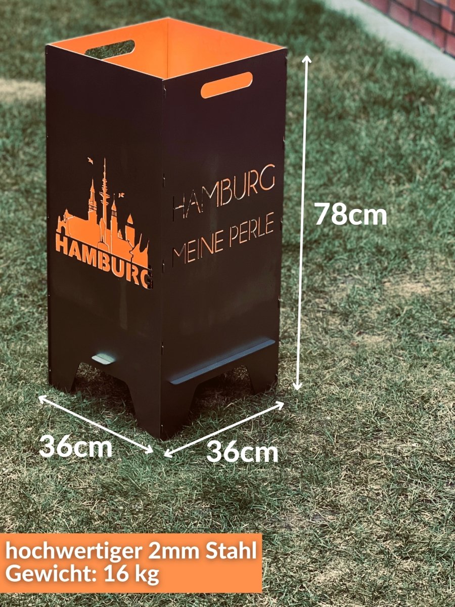 78cm Feuertonne "Hamburg" - Feuertonnen Bertling®