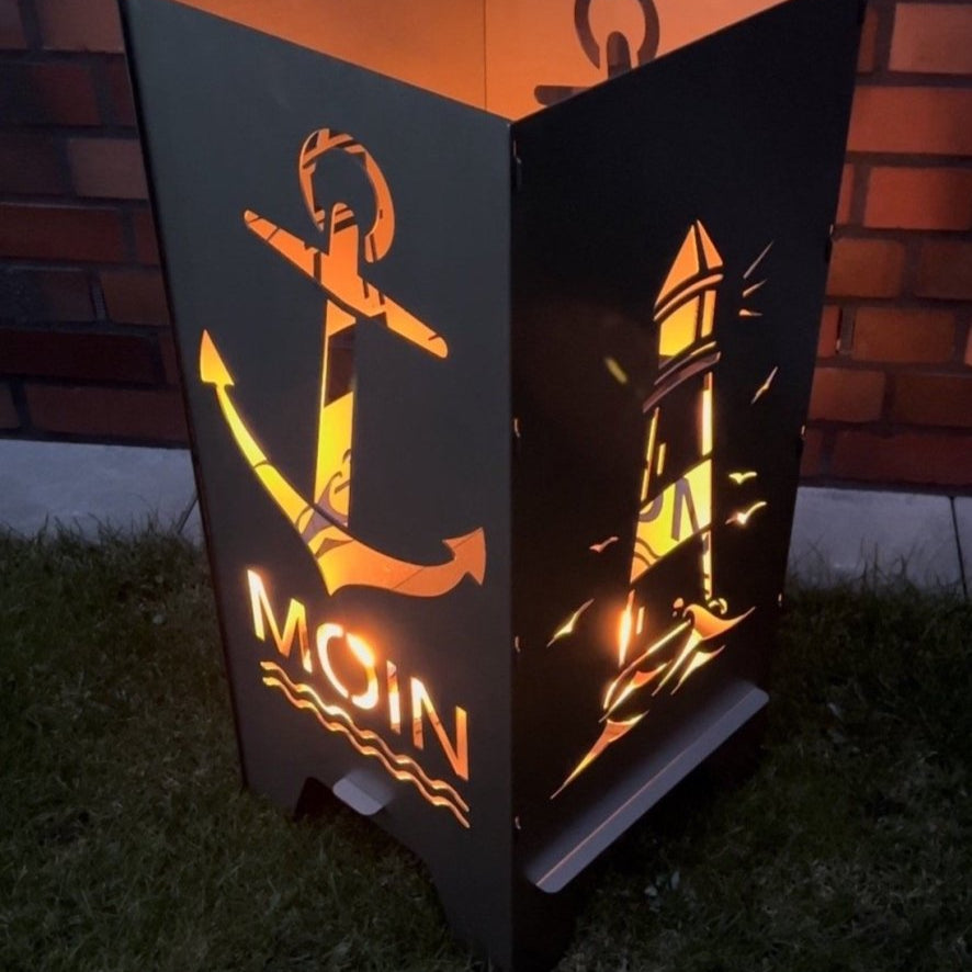 78cm Feuertonne "Moin" - Feuertonnen Bertling