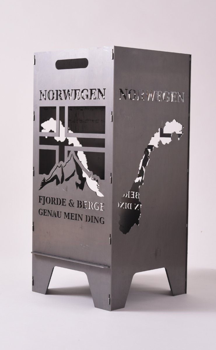 78cm Feuertonne "Norwegen“ - Feuertonnen Bertling